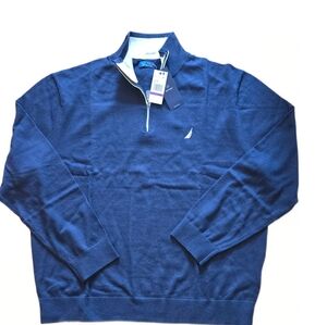 Navy Blue Men's Sweater